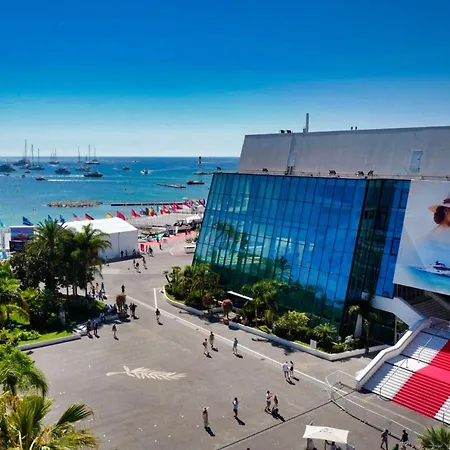 Cannes Facing The Palais Des Festivals